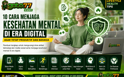 10 Cara Menjaga Kesehatan Mental di Era Digital agar Tetap Produktif dan Bahagia - GOT77 News