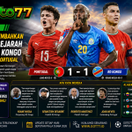 Portugal vs RD Kongo 1-1 di Piala Dunia 2026, Yoane Wissa cetak gol bersejarah untuk RD Kongo