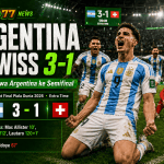 Argentina vs Swiss 3-1 di perempat final Piala Dunia 2026