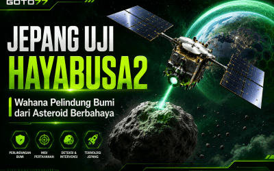 Jepang uji Hayabusa2 untuk melindungi Bumi dari asteroid berbahaya