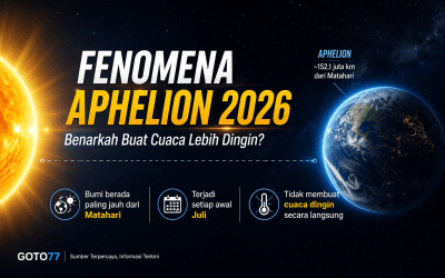 Fenomena Aphelion 2026 saat Bumi berada paling jauh dari Matahari