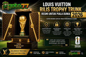 Louis Vuitton Trophy Trunk Piala Dunia 2026