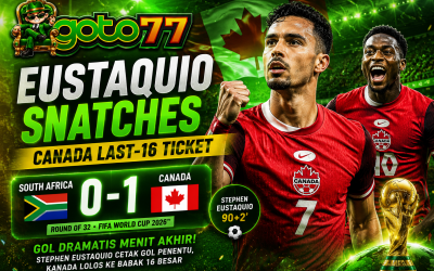 GOTO77 - Stephen Eustaquio membawa Kanada menang 1-0 atas Afrika Selatan pada babak 32 besar Piala Dunia FIFA 2026