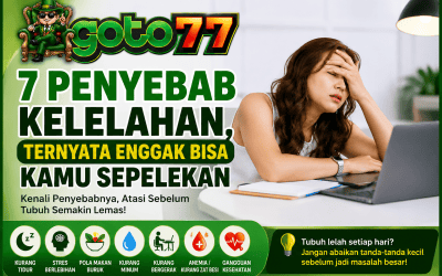 Penyebab kelelahan yang tidak boleh disepelekan