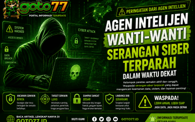 Agen Intelijen Wanti-wanti Serangan Siber Terparah dalam Waktu Dekat - GOTO77