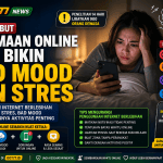 Penggunaan internet berlebihan berkaitan dengan bad mood dan stres